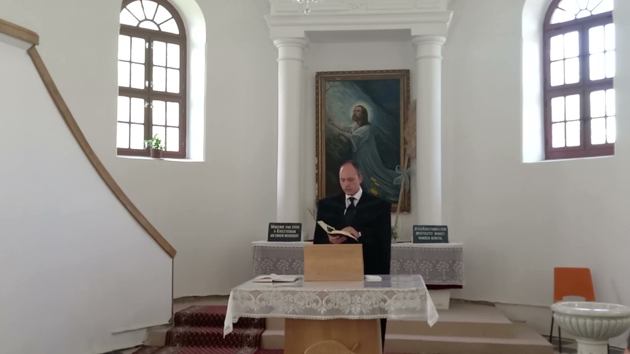 Református Istentisztelet 2025.július.27 én délután 14 óra