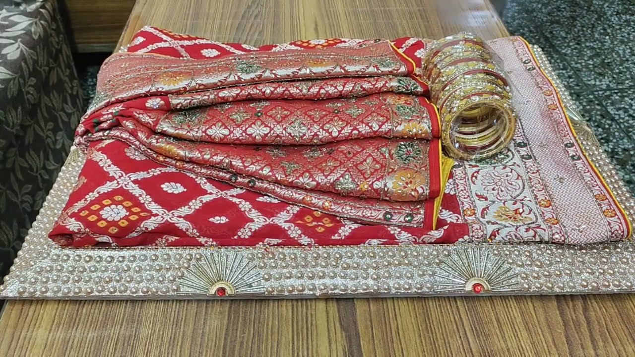 saree packing for wedding(#12)