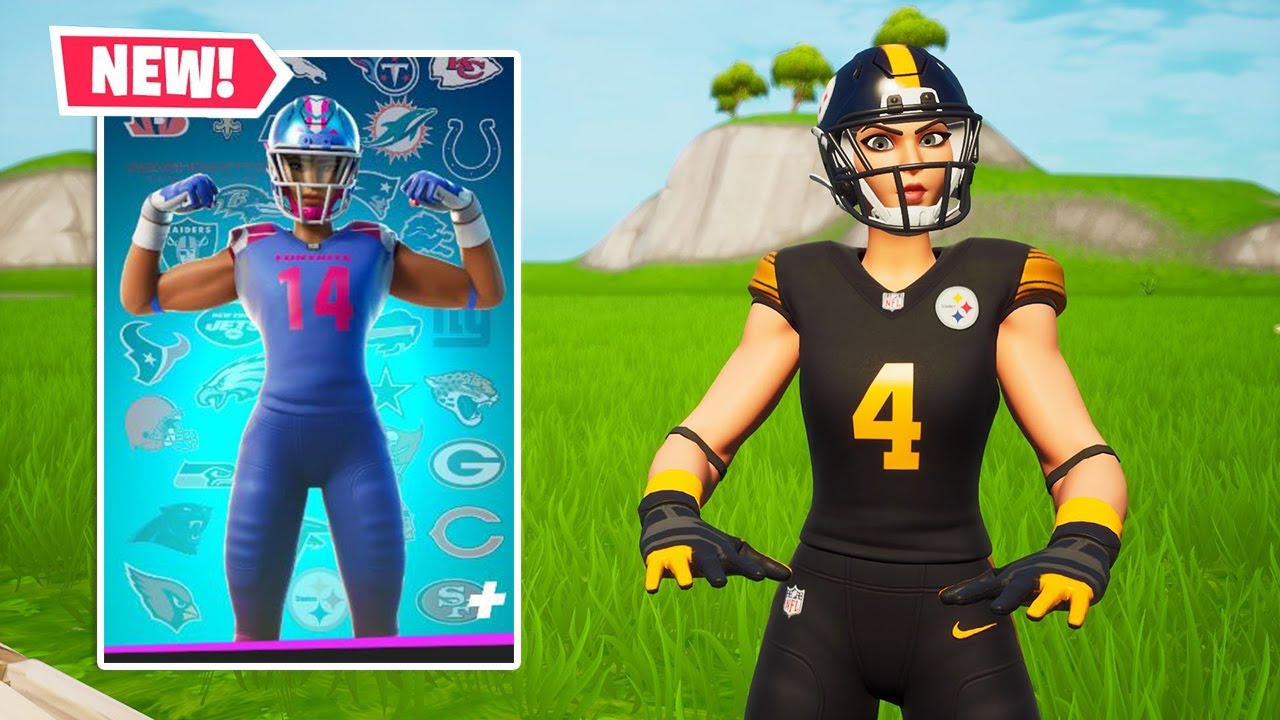 New NFL Skin Gameplay in Fortnite!