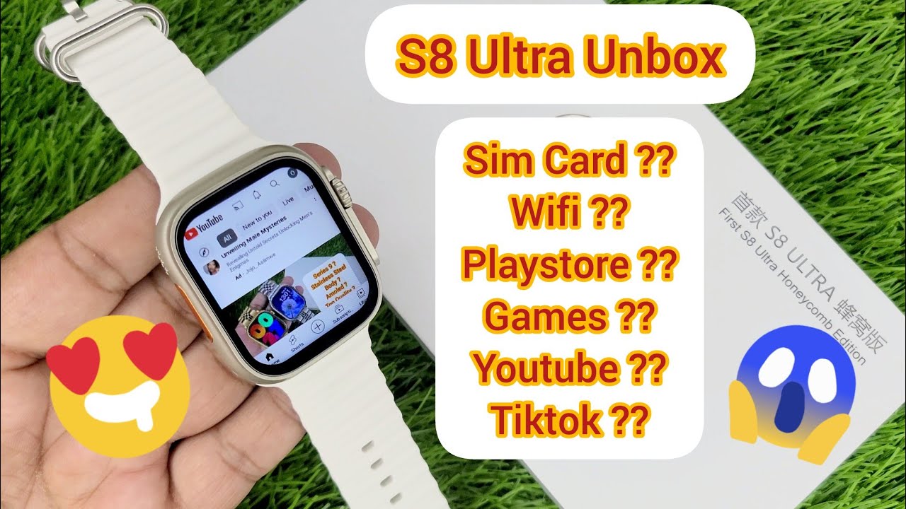 S8 Ultra Smartwatch | S8 Ultra 4g Smartwatch | S8 Ultra Sim Watch | Smartwatch S8 Ultra | S8 Ultra4g