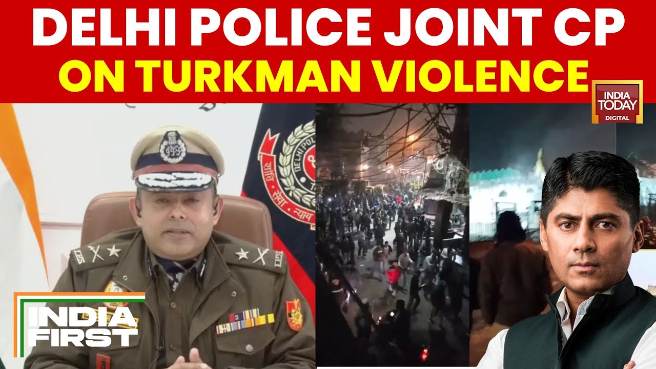 Delhi Police Joint CP Madhur Verma on Turkman Gate Violence: 'Social Media Used to Incite Mob'