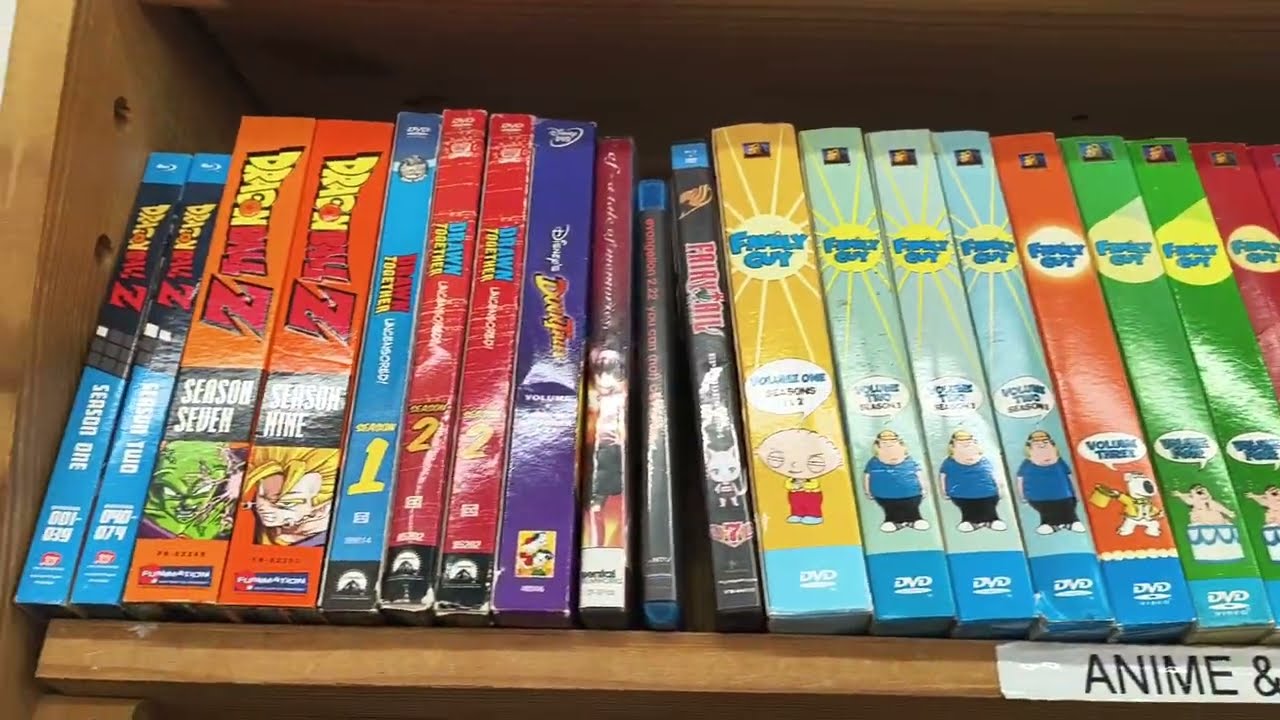 DVD shopping at half Price books