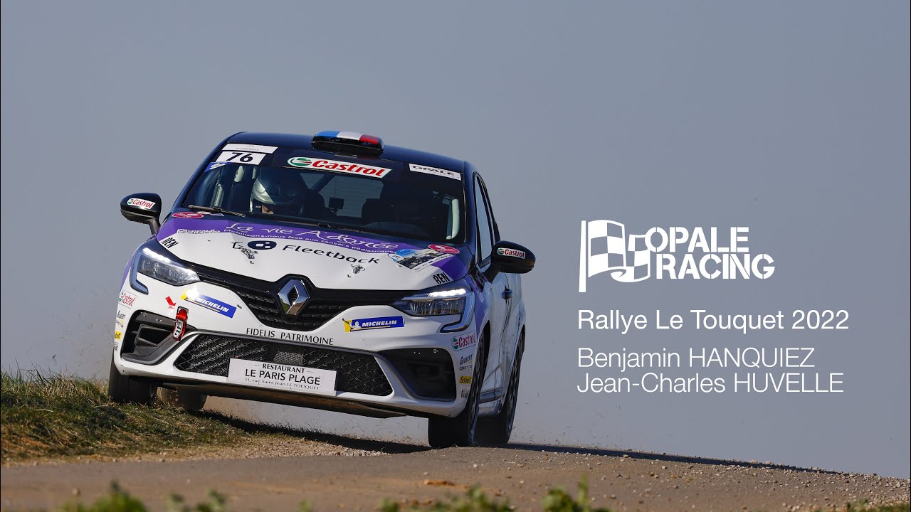 Revivre le Rallye du Touquet 2022 - Ben Hanquiez / Jean-Charles Huvelle - Renault Clio Rally5