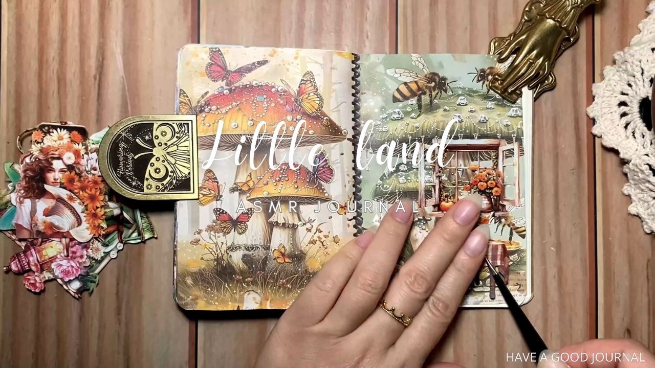ASMR Journal | Little land | Have a good journal
