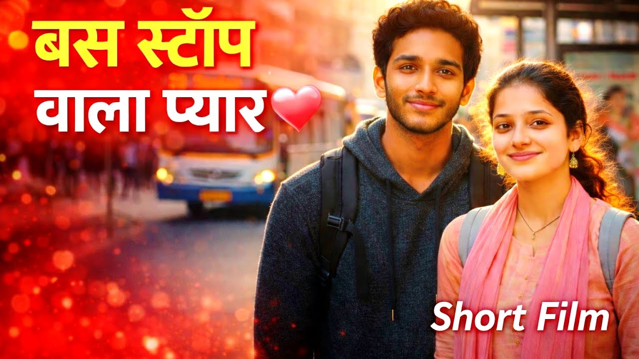 Bus Stop Se Shuru Hua Pyaar ❤️ | College Love | Romantic Hindi Short Film #romanticshortfilm #love
