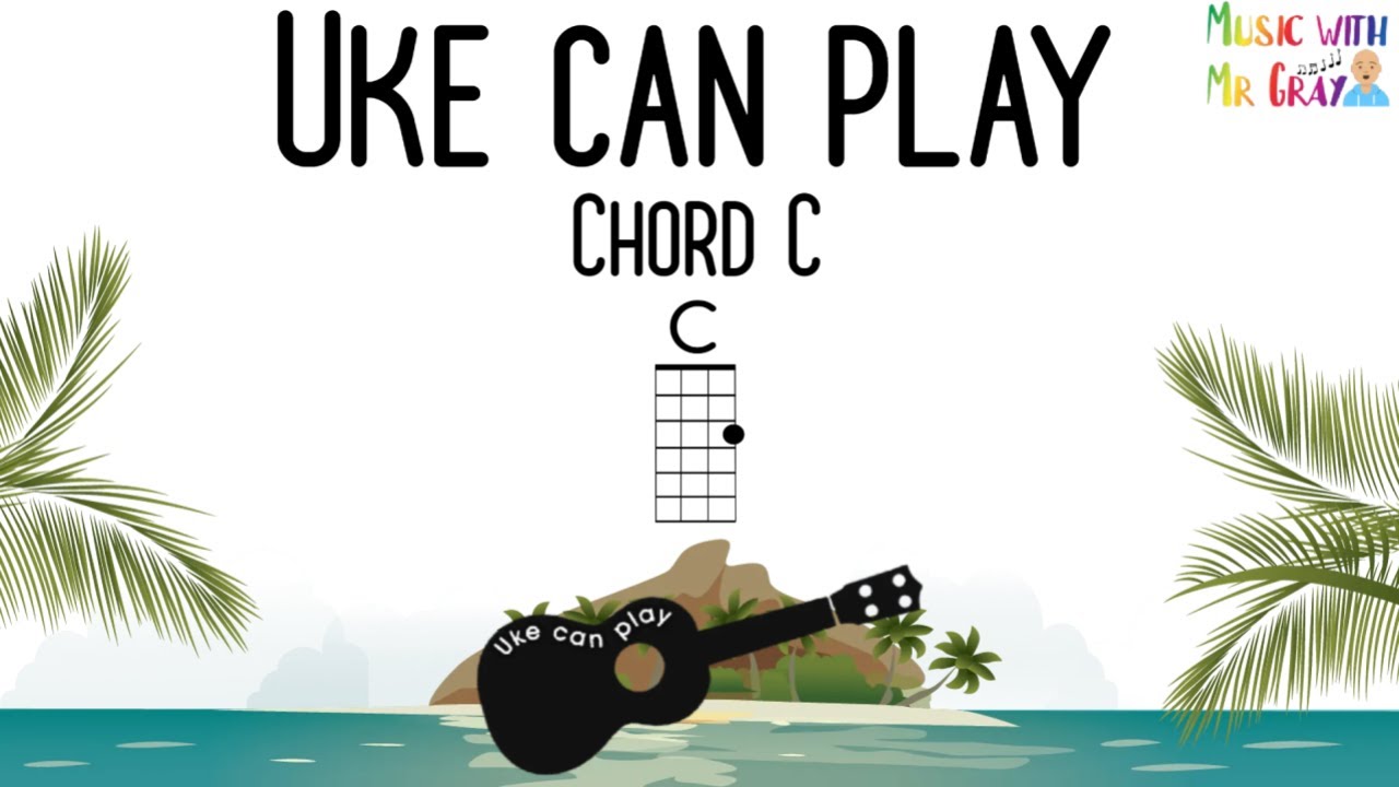 Uke can play - Chord C | Ukulele chord play along