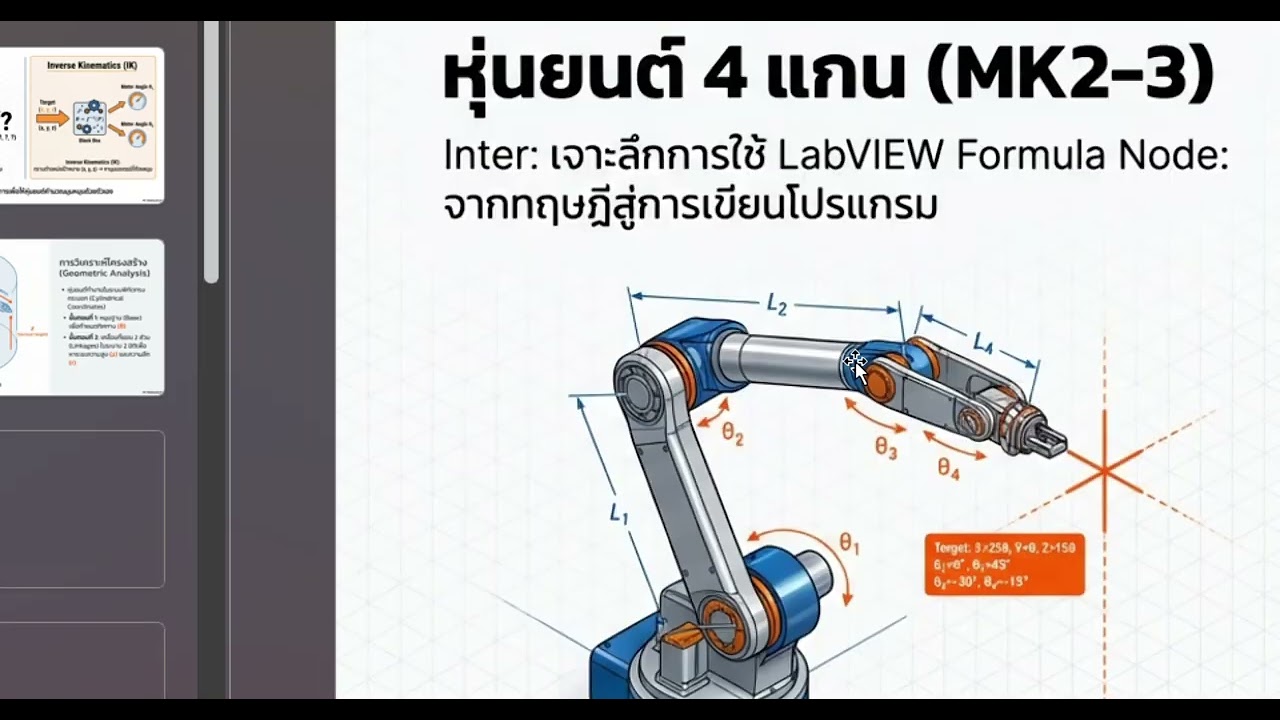2 เขียนสมการใน  fomular node