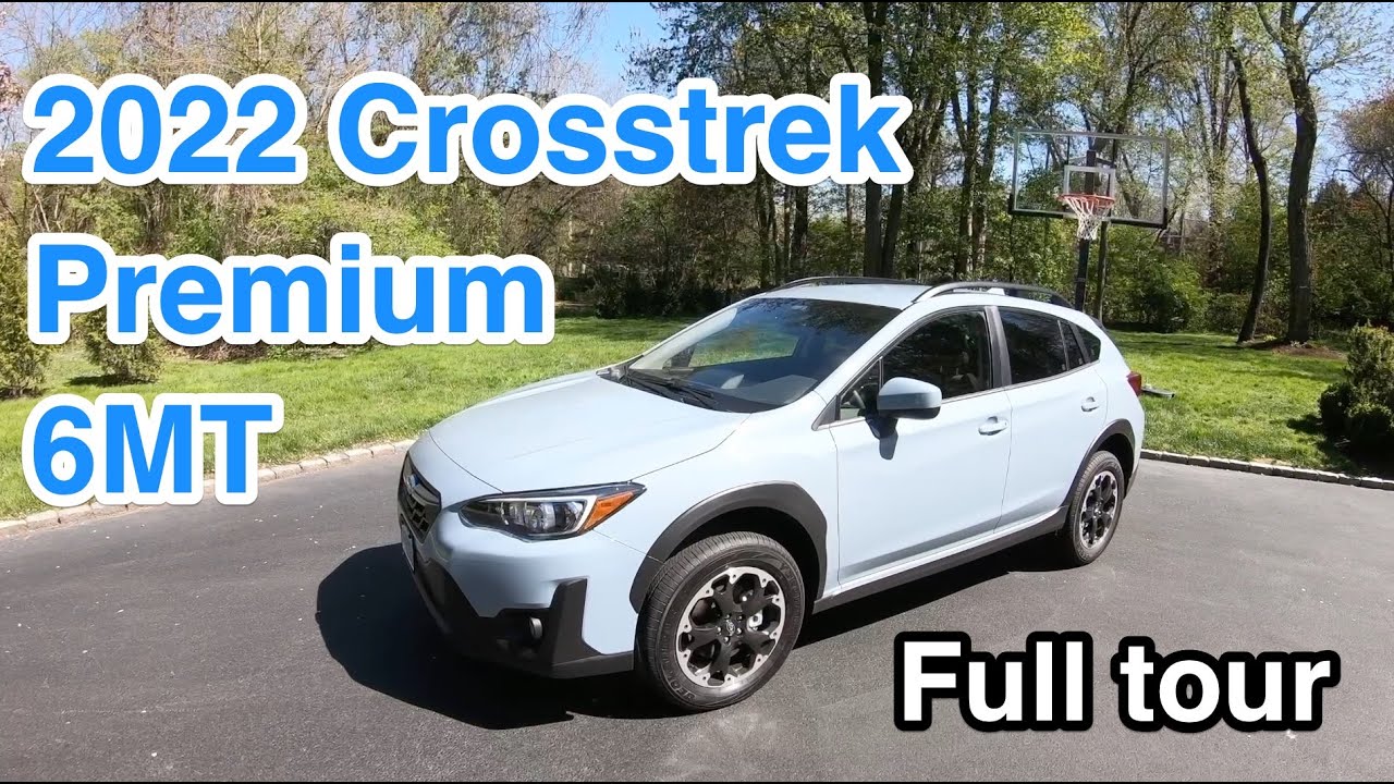 2022 Subaru Crosstrek Premium 6-speed Manual Walkaround & Full Tour