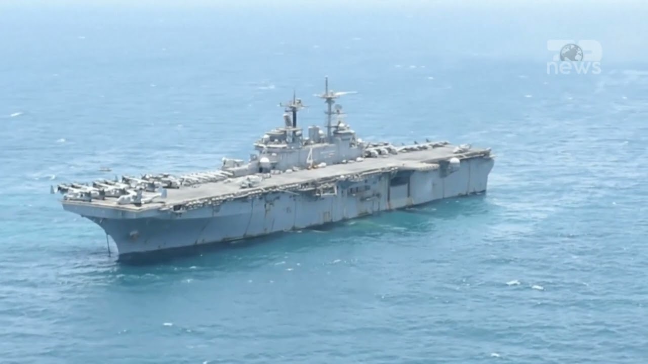 Top News - F35 amerikan hap zjarr pranë Iranit / Droni Shahed i afrohet aeroplanmbajtëses amerikane