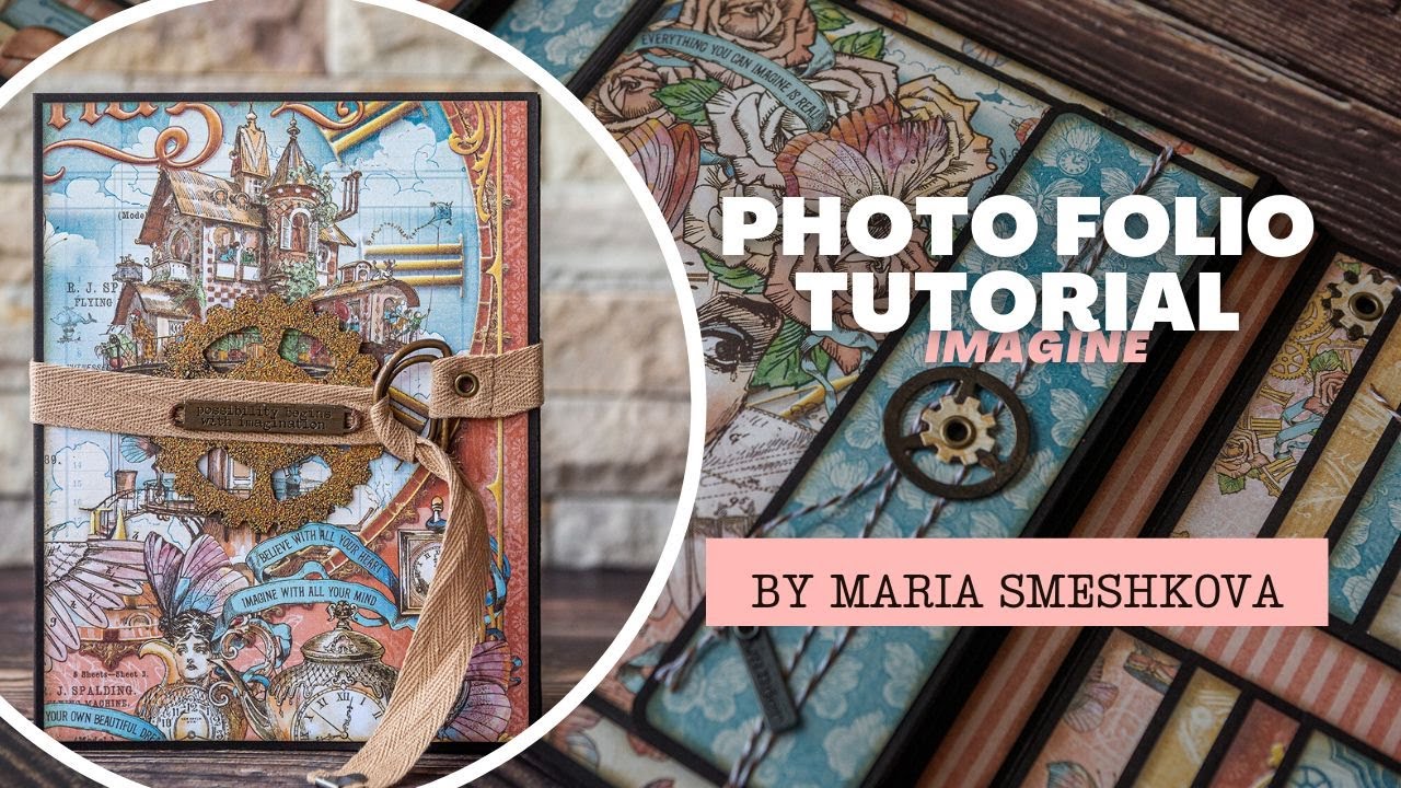 Photo Folio Tutorial Complete with a Cutting Guide