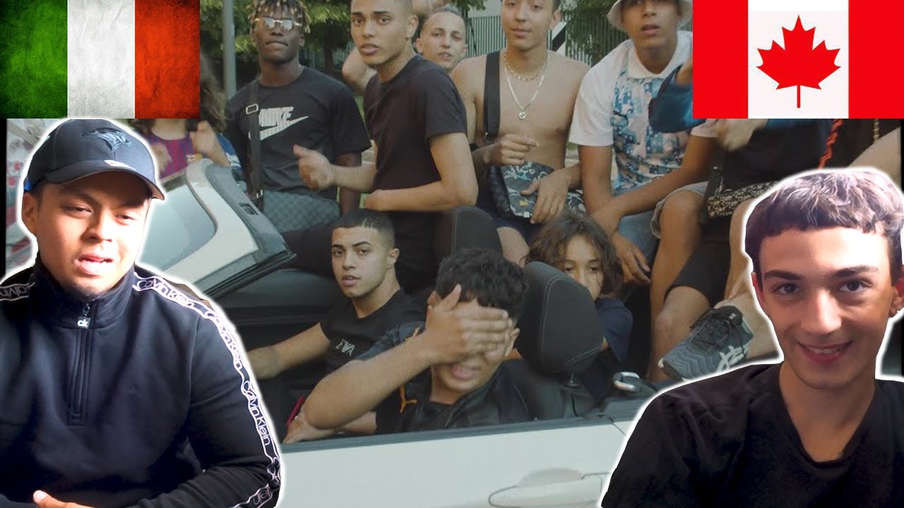 CANADIANS REACT TO ITALIAN MUSIC - Neima Ezza - Frero [OFFICIAL VIDEO]