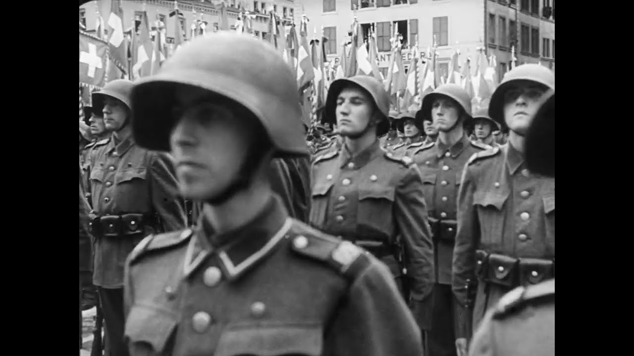 Flag Ceremony - Fahnenehrung - Hommage au Drapeau (1945)