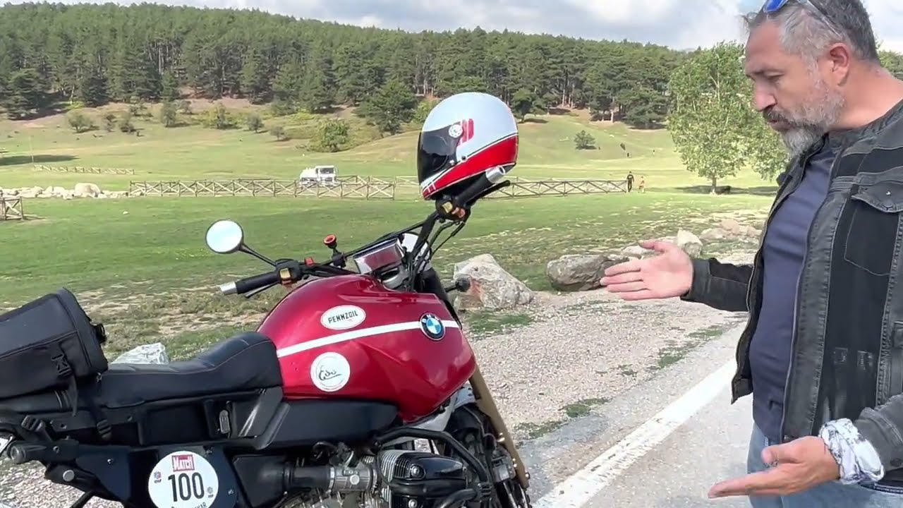 Çok Özel 1998 Model Full Custom BMW R1100 GS ve CB1000 R Stok Bursa Virajlı Güzel Yolları