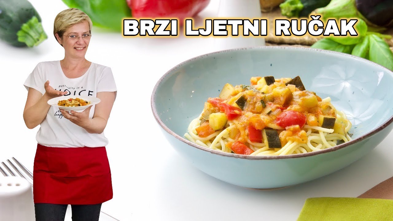 ŠTO SKUHATI KAD JE VANI JAKO VRUĆE? Brzi ljetni ručak!!! • ReciPeci Sandre Gašparić