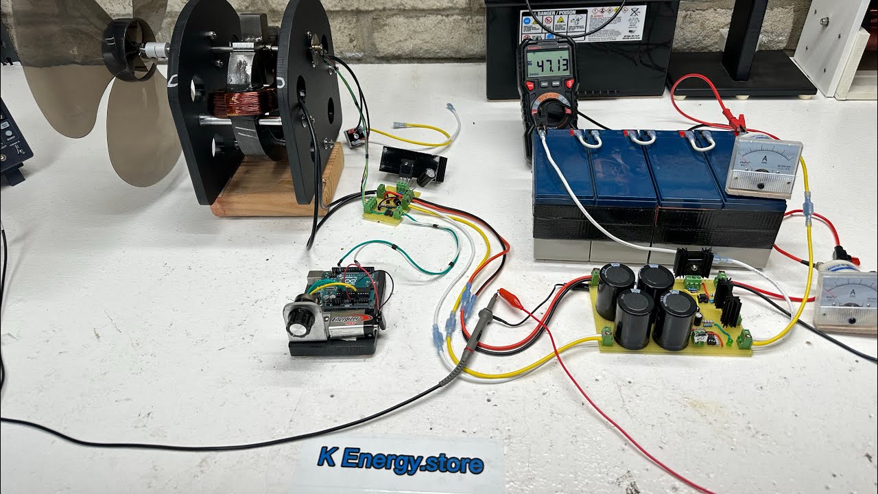 48v cap dump with primary shutoff when caps dump