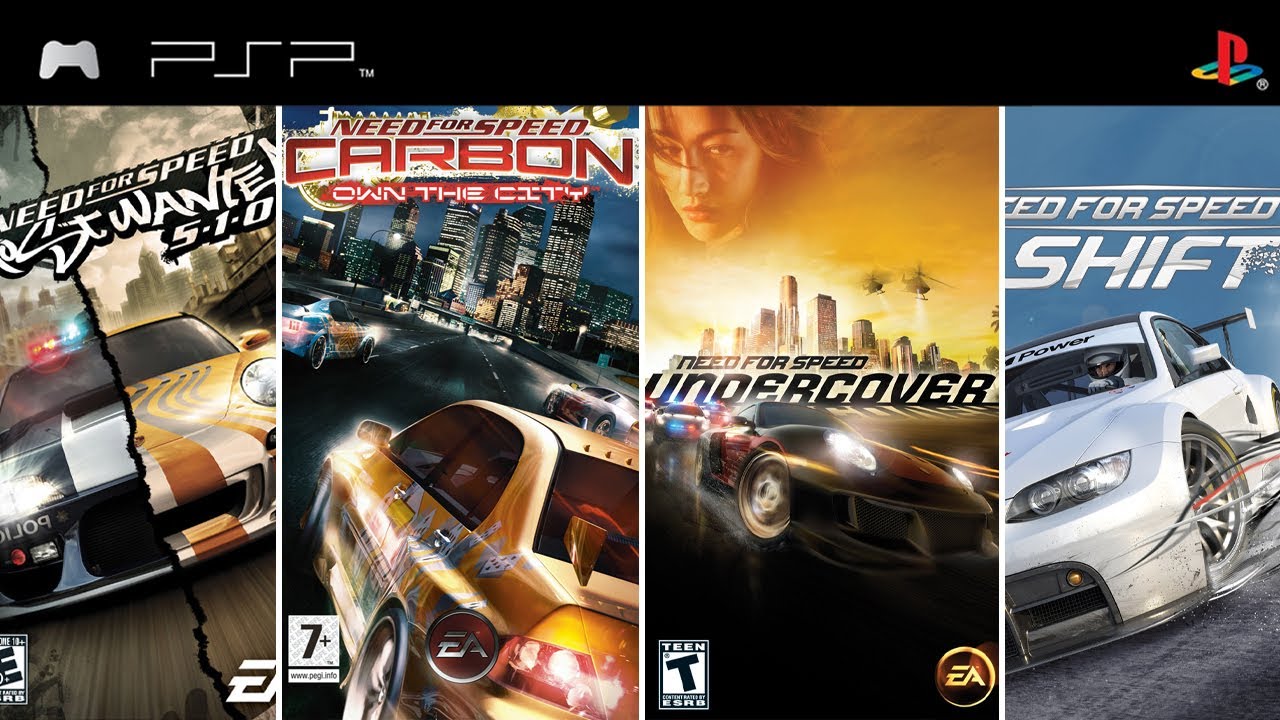 Need For Speed Games for PSP