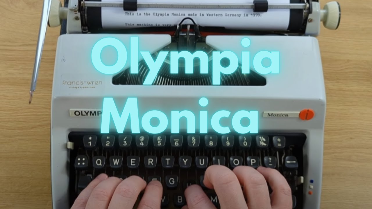 This Olympia Typewriter is Perfect for Fast Typists