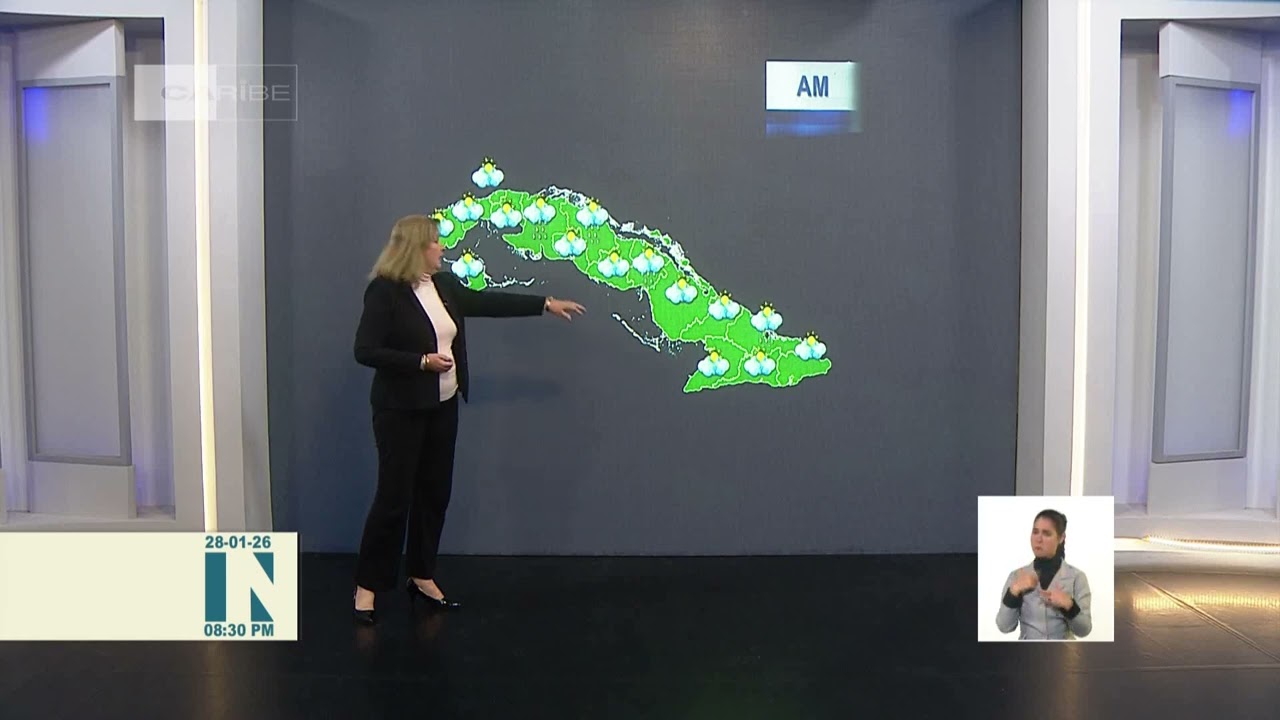 El Tiempo en Cuba: Condiciones invernales en occidente