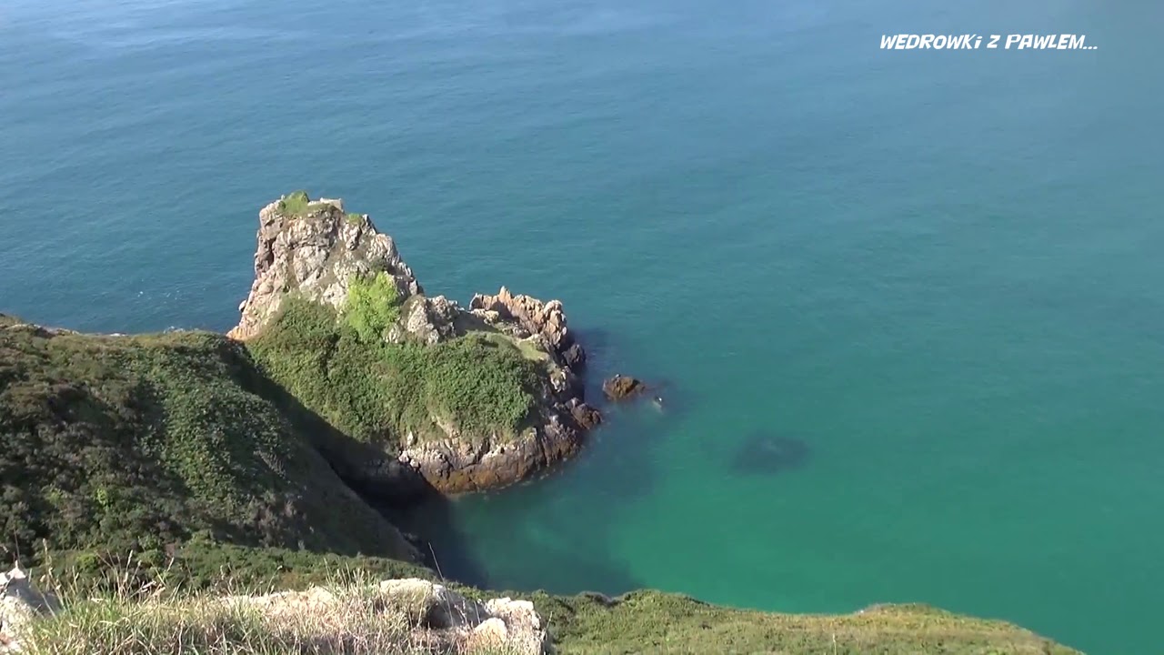 Wyspy Normandzkie, Guernsey. Podróże Pawła Krzyka, film HD z podróży.