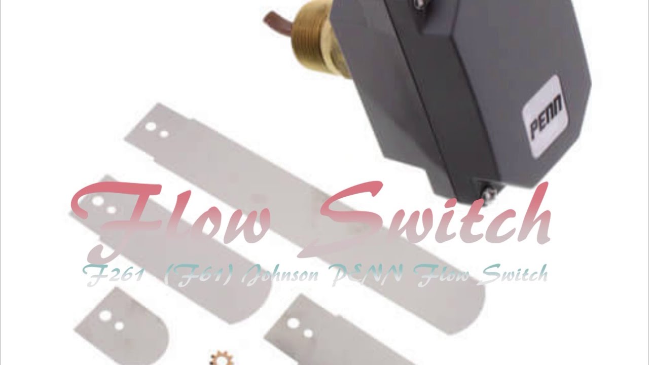 Johnson F261 or F61 Series Flow Switch