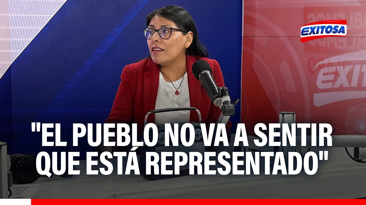 🔴🔵 Margot Palacios sobre pr&oacute;xima Mesa Directiva del Congreso: 