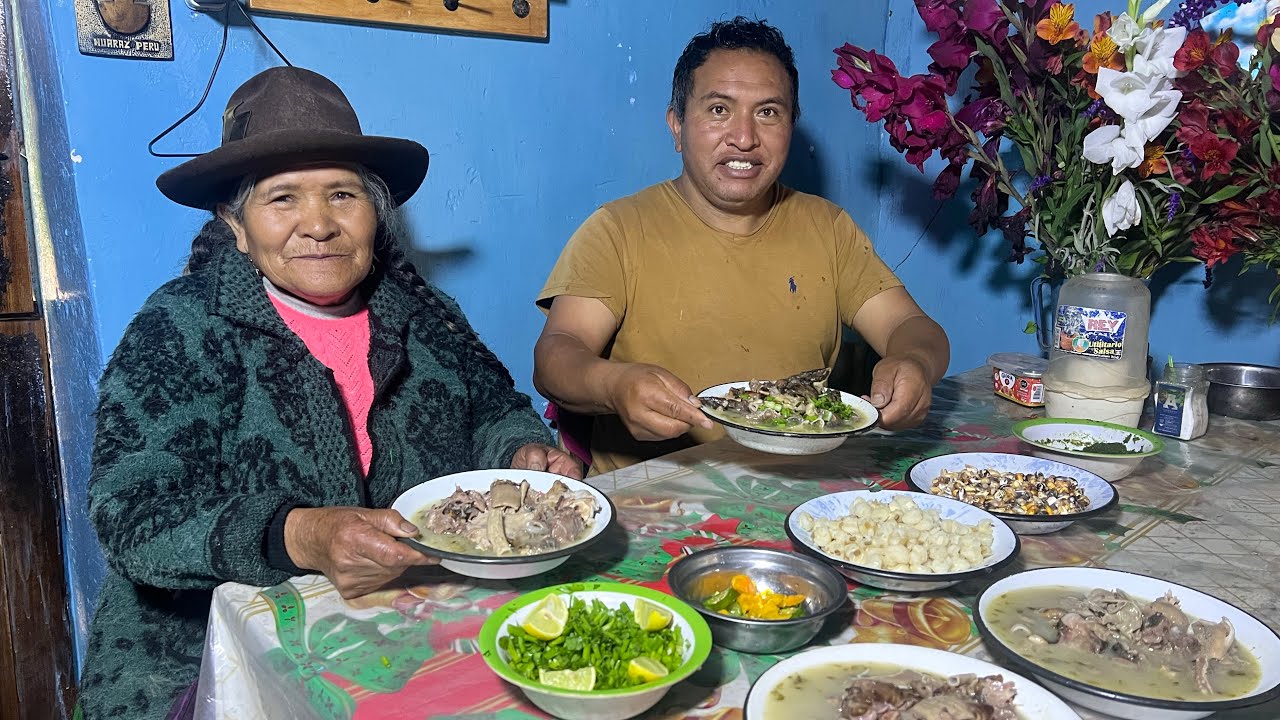 El Mejor Caldo de Cabeza de Cordero  / al Estilo Ancash