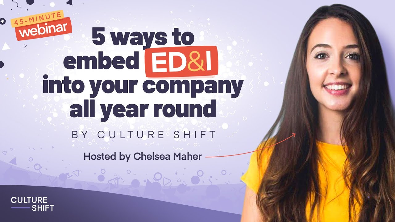 How to embed ED&I into your company all year round
