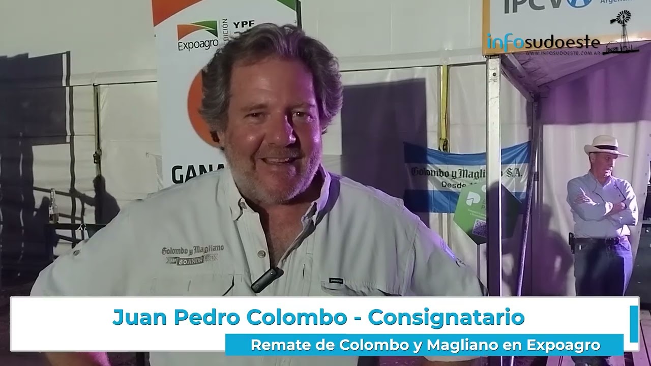 Remate de Colombo y Magliano en Expoagro