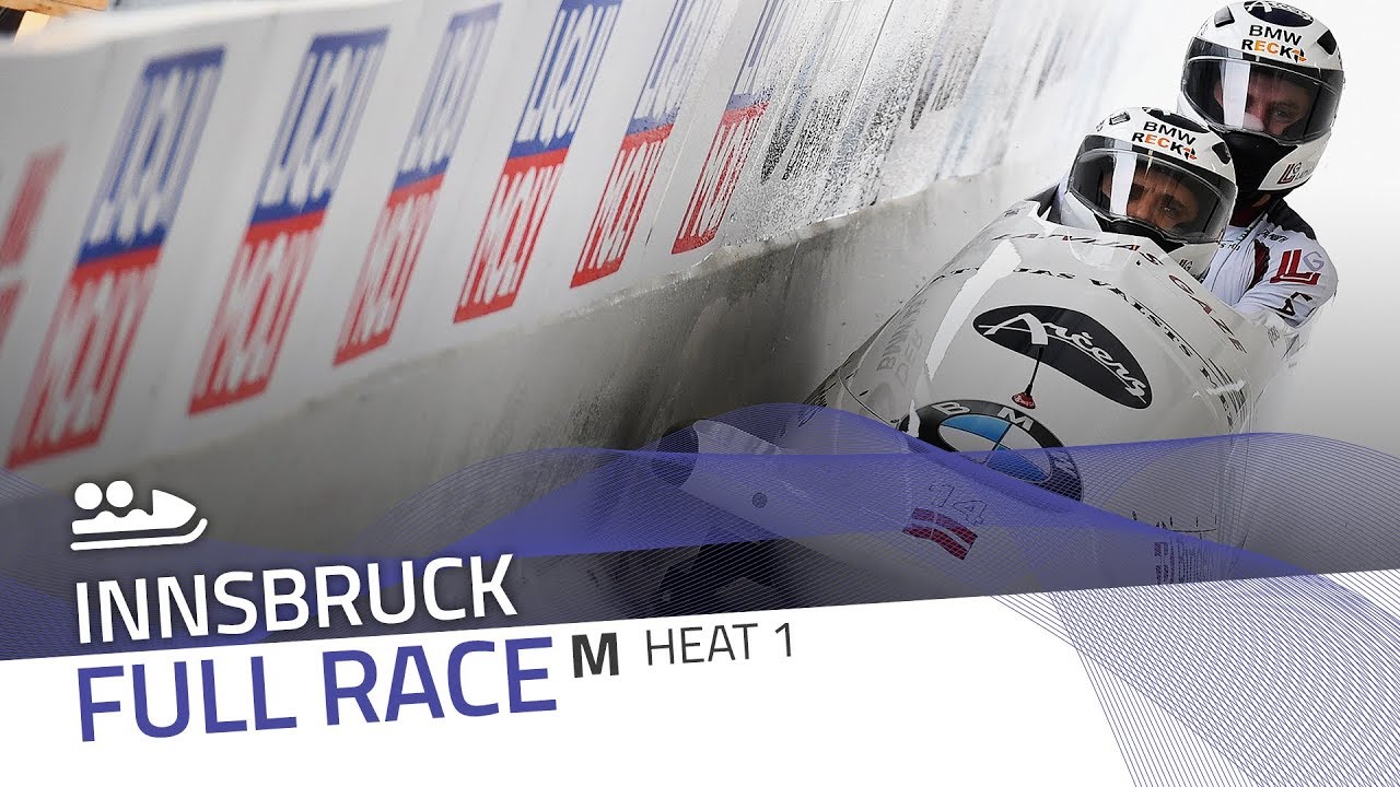 Innsbruck | BMW IBSF World Cup 2017/2018 - 2-Man Bobsleigh Heat 1 | IBSF Official