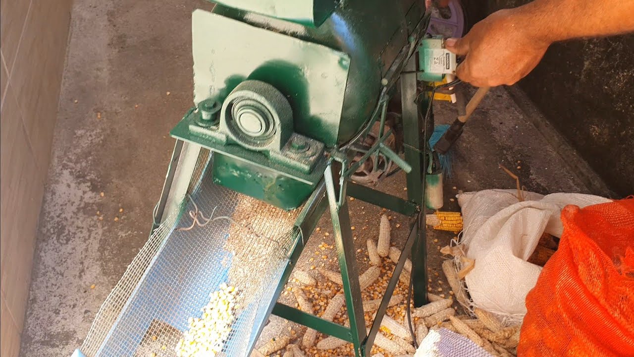 Maquina para debulhar milho muito Fácil e rápido