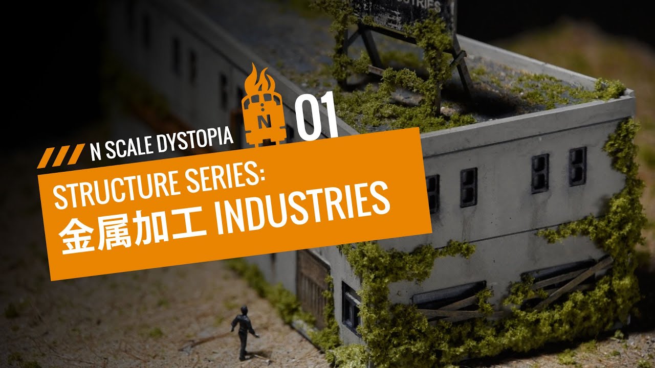 Structure Series 01: Kitbashing an N Scale Industry Using an Outland Models Modern Garage.