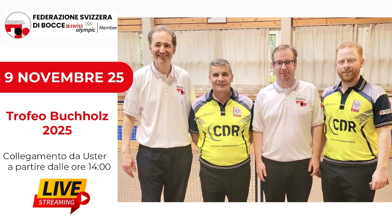 Trofeo Buchholz 2025 -Uster - Bocce