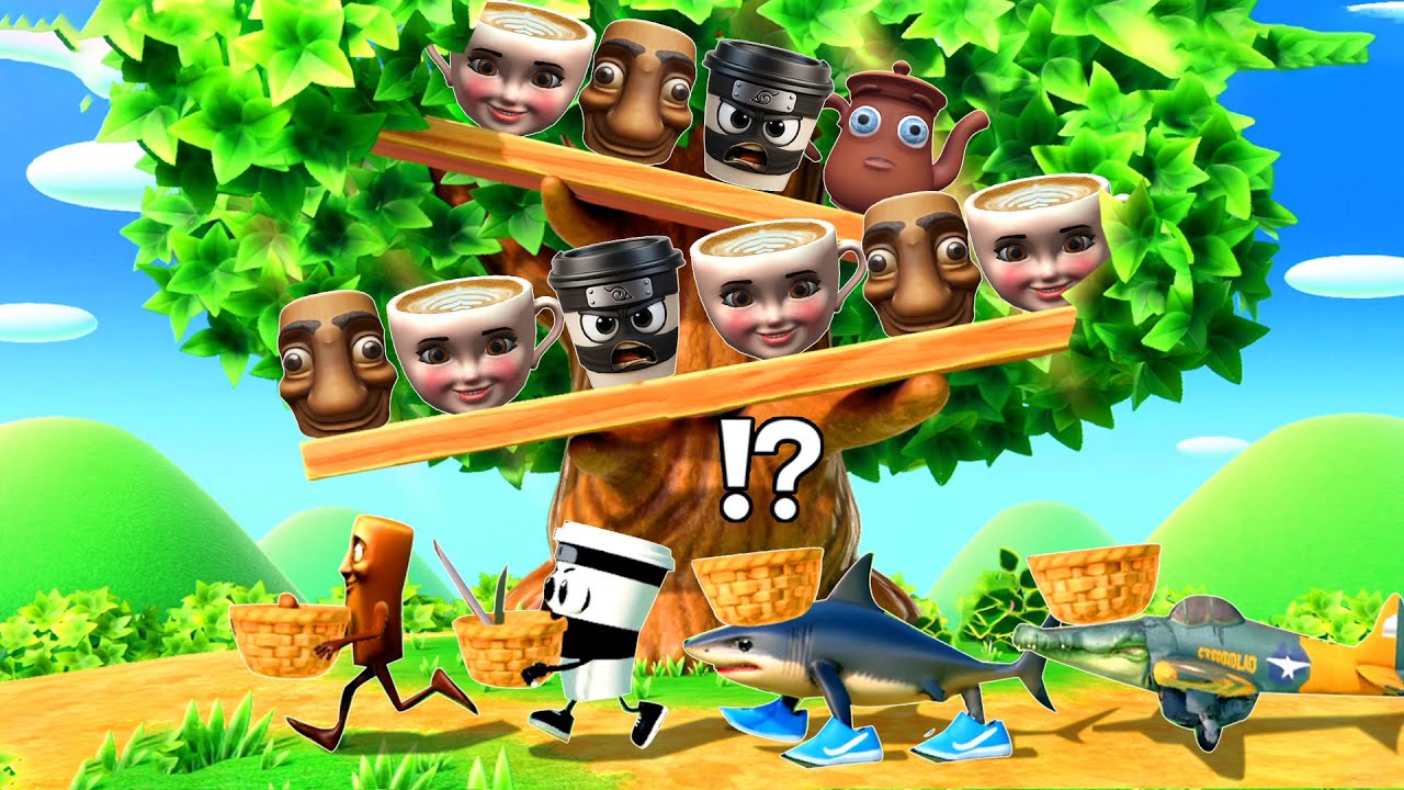 Mario Party Superstars Minigames - Tung Tung Tung Sahur Vs Tralalelo Tralala Vs Cappuccino Assassino
