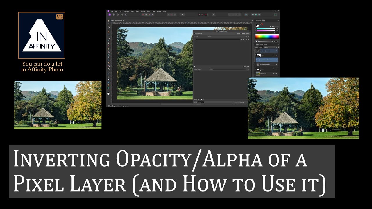 Inverting Opacity/Alpha of a Pixel Layer (and How to Use it)