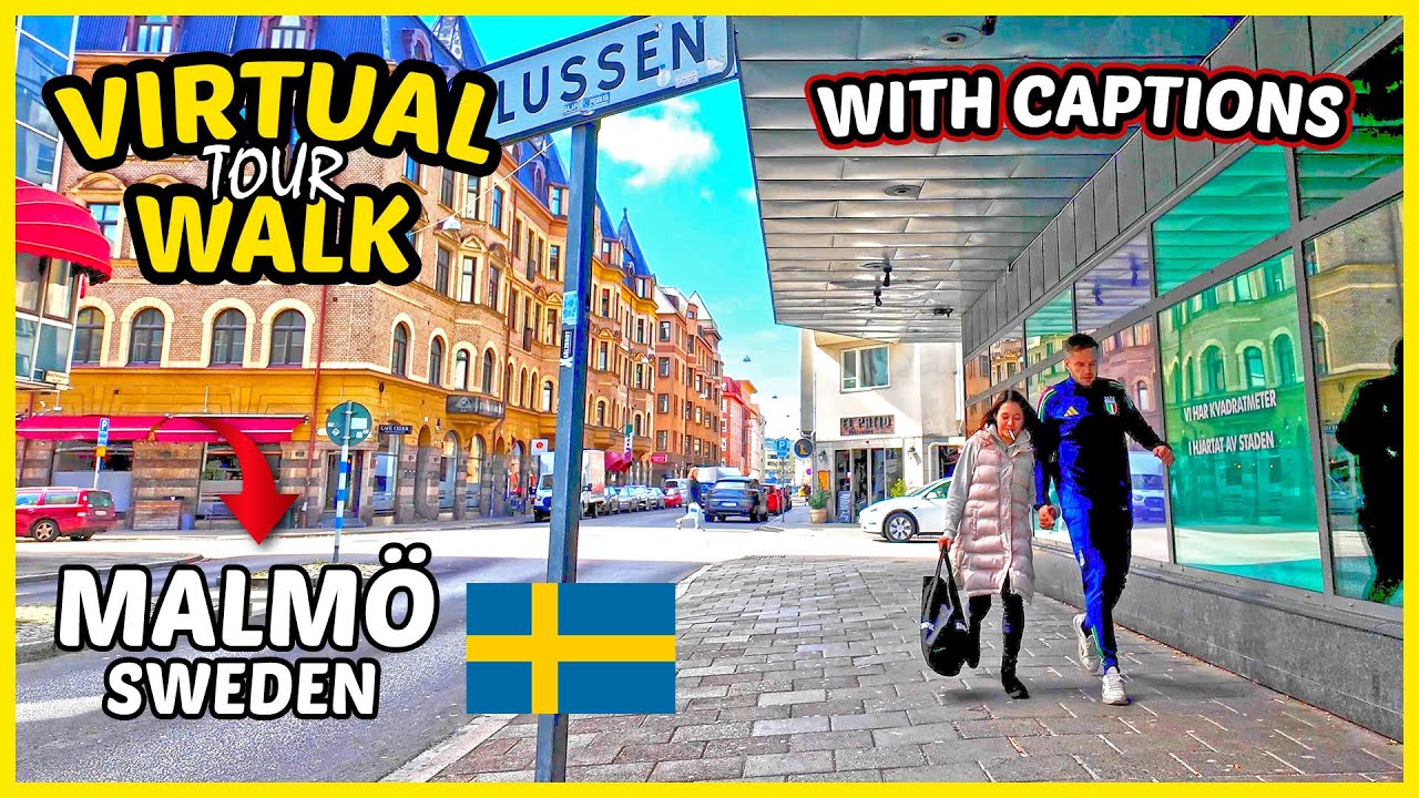 Malm&ouml; City Walk 🇸🇪 | V&auml;rnhem District | Everyday Life in Sweden