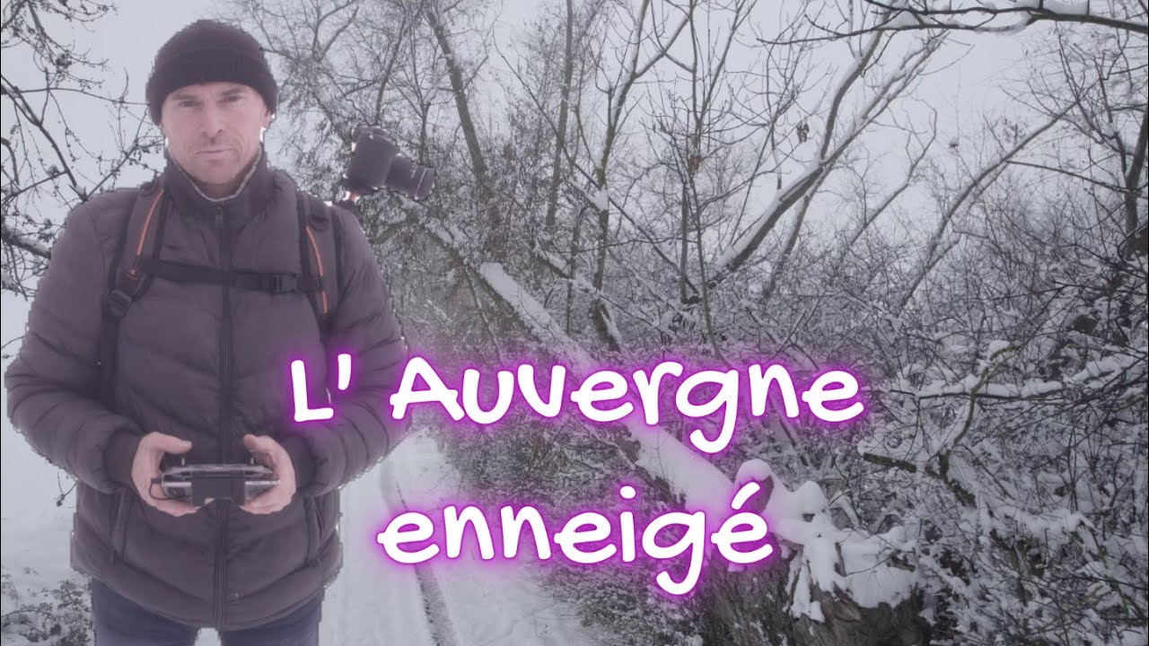 Beaucoup de NEIGE, les vues AÉRIENNES sont superbes