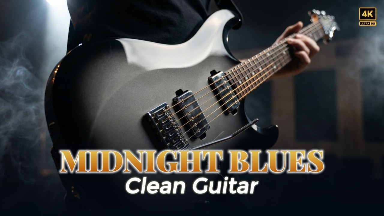 Clean Electric Blues Guitar – Late Night Instrumental for Relax & Focus VOL. 112