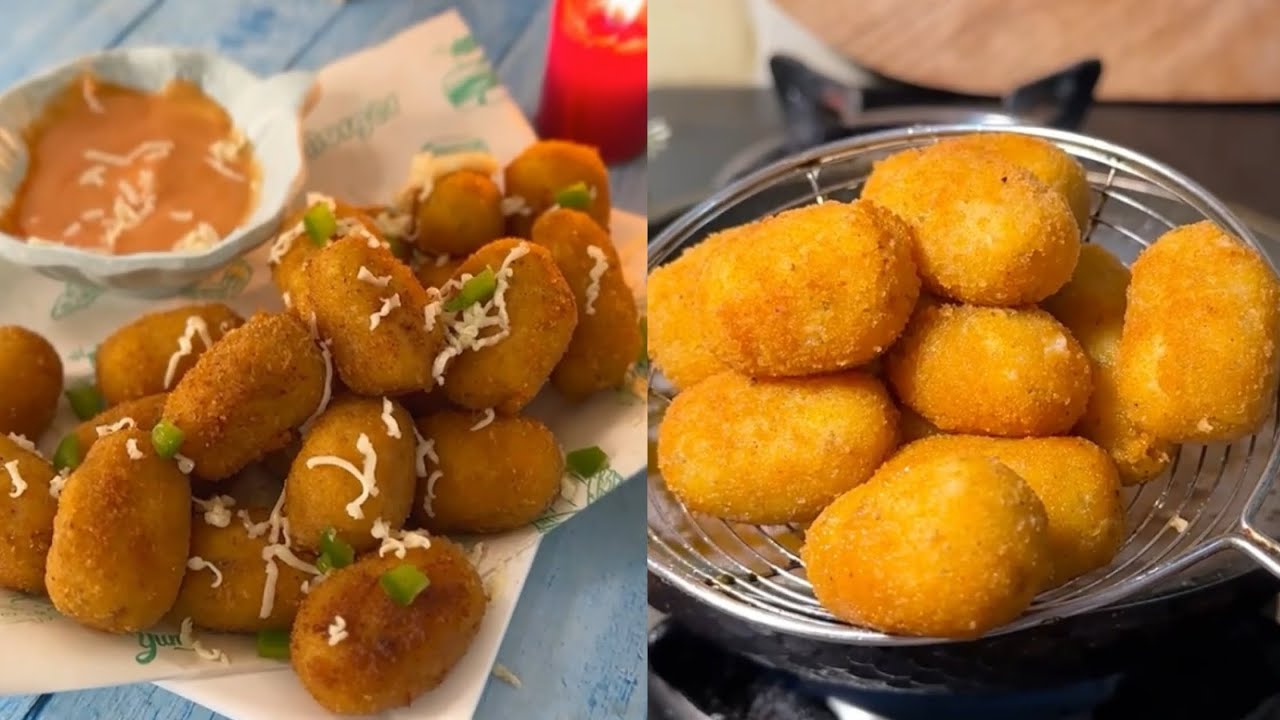  Crispy Potato Nuggets | Potato Snacks | Iftar Recipe 