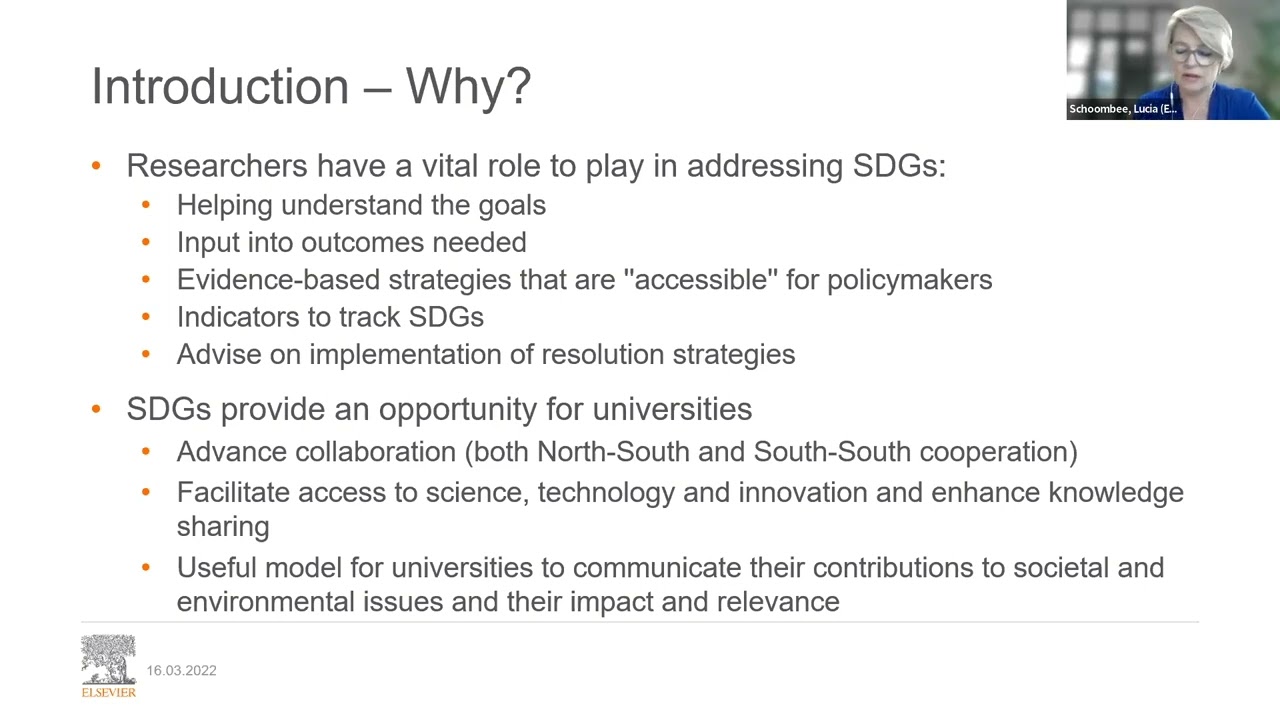 Elsevier Africa | Research related to Sustainable Development Goals and how to find it in Scopus