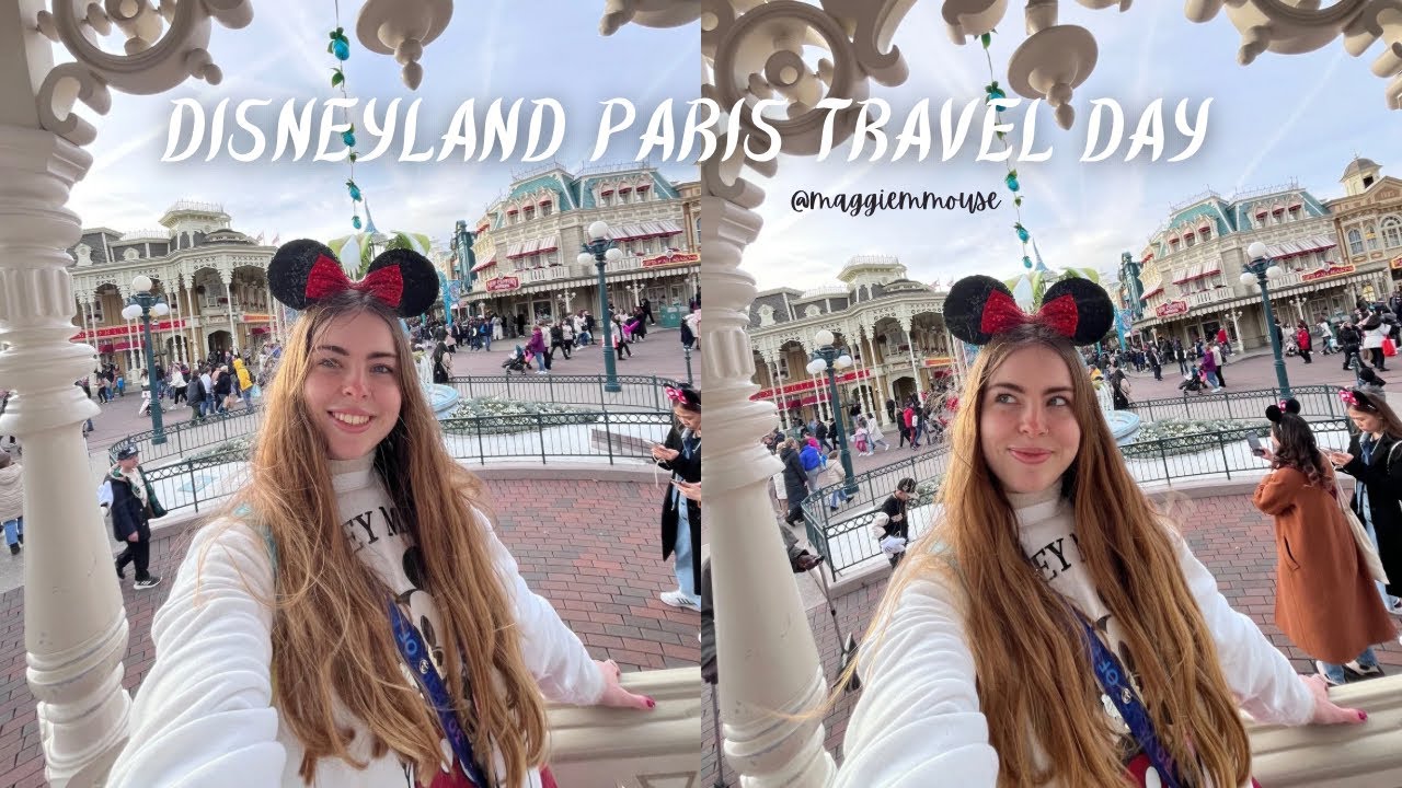 Disneyland Paris Travel Day! Eurostar, Val D'Europe, Adagio Aparthotel Check-in | Maggie Mouse