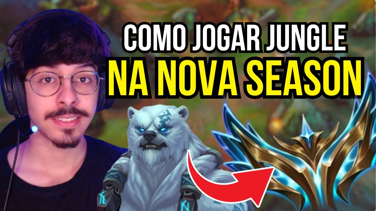 PARTIDA EXPLICATIVA DE JUNGLE NA NOVA SEASON !! - Coach League Of Legends