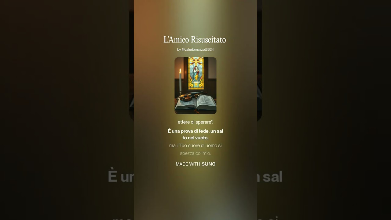 L’Amico Risuscitato (completa) 