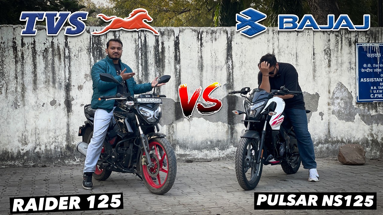 Bajaj Pulsar NS125 vs TVS Raider 125 🤔 Which Should You Buy?