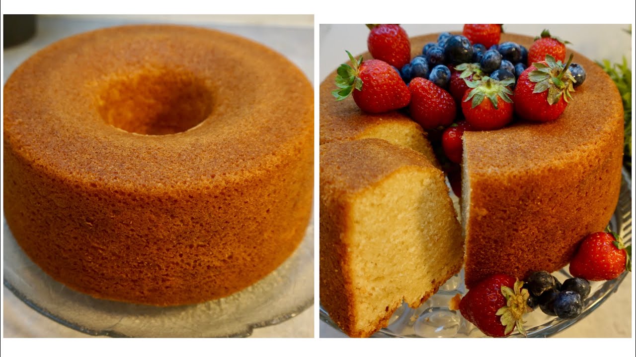 چۆنیەتی دروست کردنی کێکی ئیسفەنجی سادە#cake