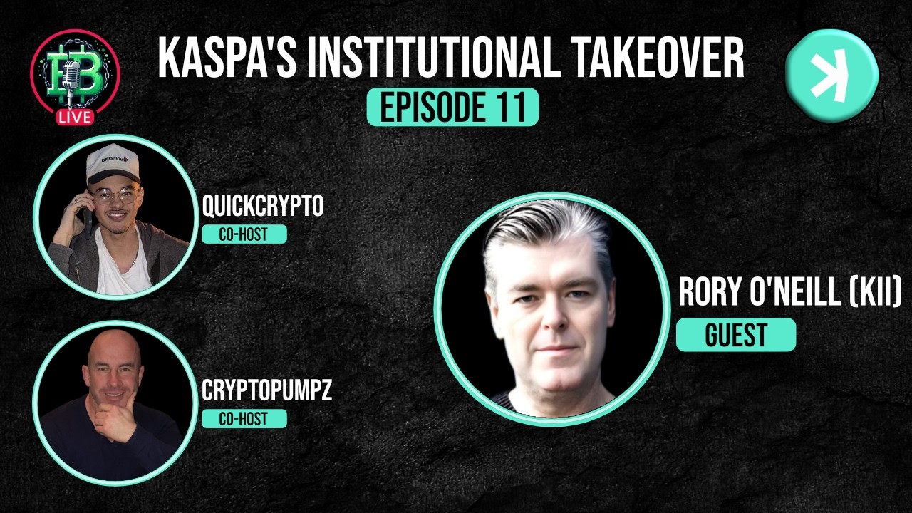 Kaspa: Blockchain Banter: Banter At Internet Speed | Kaspas Institutional Takeover KII
