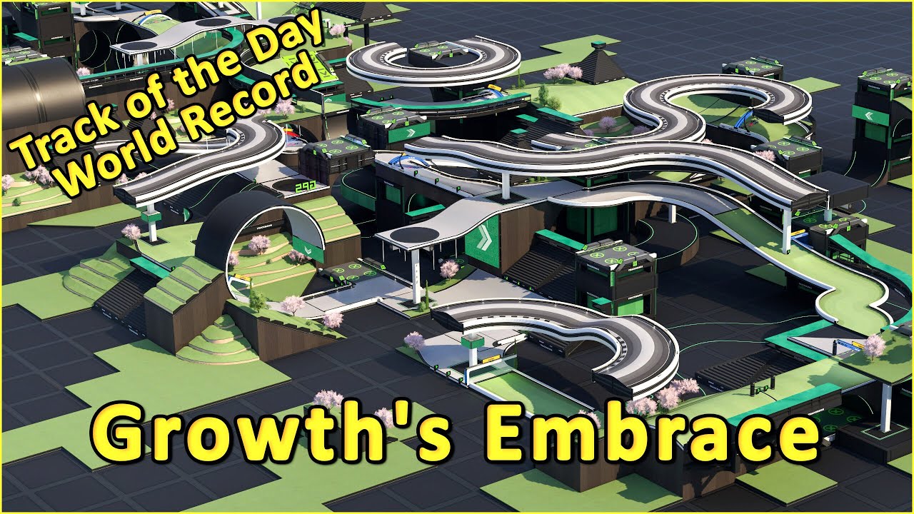 Growth's Embrace - World Record by Loso - TRACKMANIA Track of the Day