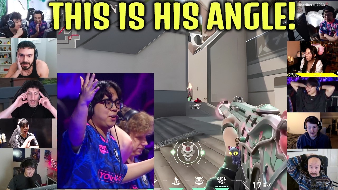 Valorant Streamers/Pros React to PRX invy Crazy 4k Vs NRG in VCT Masters Santiago Lower Final