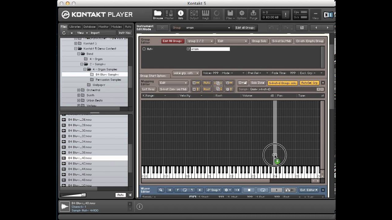 Kontakt 5 Tutorial 5 Key Switching