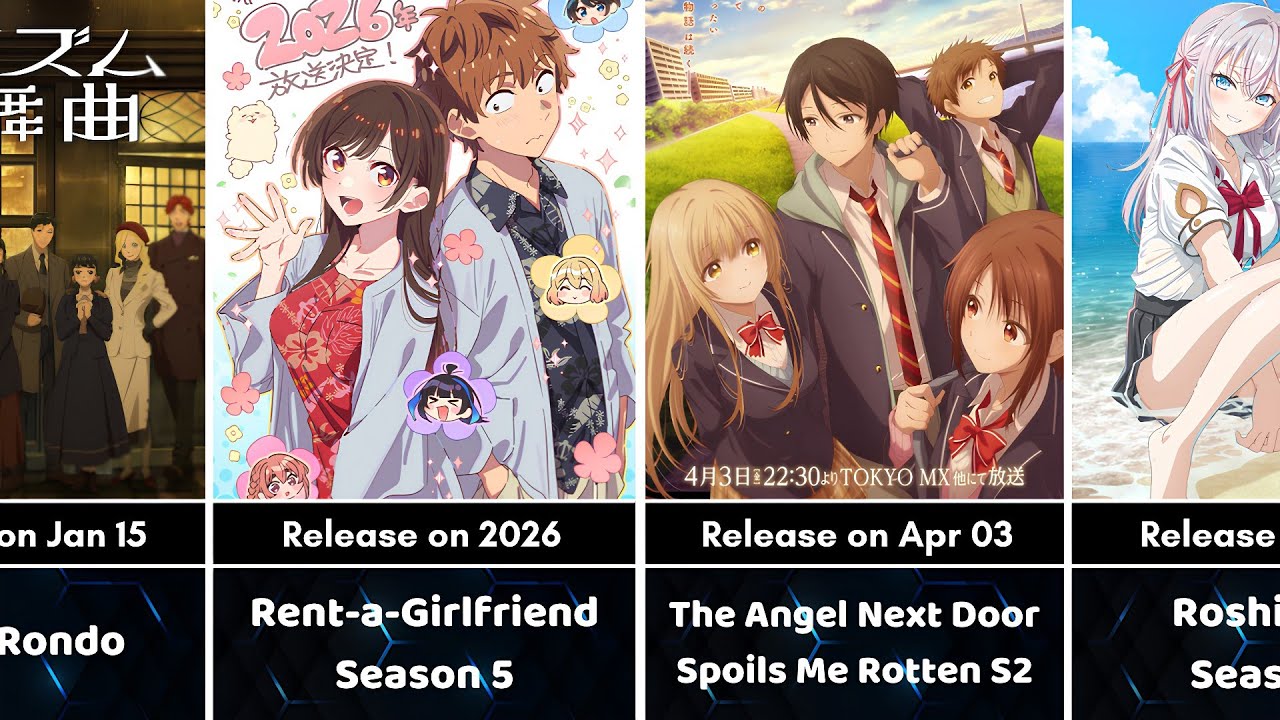All Upcoming ROMANCE Anime in 2026