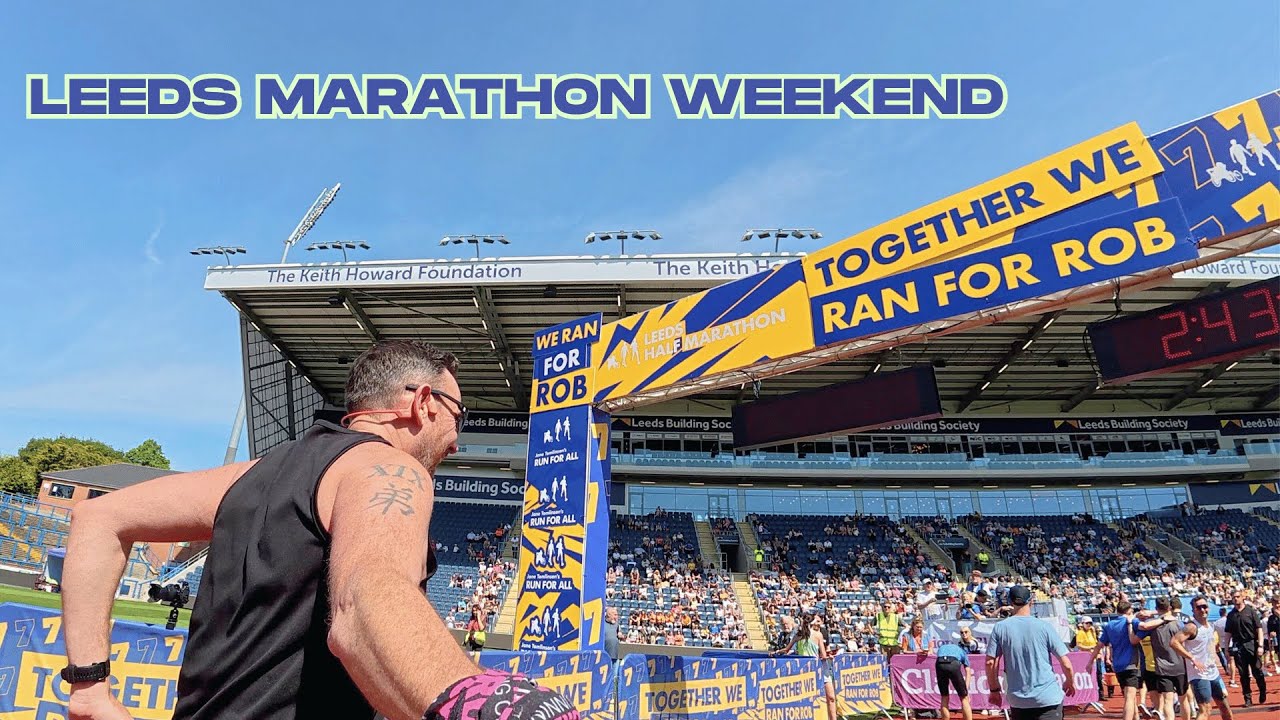 LEEDS MARATHON WEEKEND 2025 Was AMAZING! | FORDY RUNS Weekly Vlog